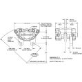 Wilwood 120-16070 Dynapro Single for VW Universal Lug Mount Caliper 2 Pistons Red-2