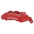 Wilwood 120-16572 UTV4 Universal Lug Mount Caliper 4 Pistons Red-1