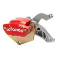 Wilwood 120-17477 MC4 Mechanical Floating Mount Caliper Left 1 Piston Red-1