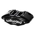 Wilwood 120-8729 Powerlite Universal Radial Mount Caliper 4 Pistons Black-1