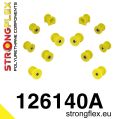 126140A: Zestaw tulei zawieszenia tylnego SPORT Mitsubishi Lancer EVO 4/5/6-1
