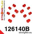 126140B: Zestaw tulei zawieszenia tylnego Mitsubishi Lancer EVO 4/5/6-1