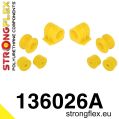 136026A: Zestaw poliuretanowy stabilizatora przedniego SPORT Opel Astra F-3