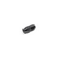 AN6 Hose End Straight PTFE Black Radium Engineering-1