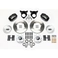 Wilwood 140-11018 Forged Dynalite Pro Series Front Brake Kit Black 11.00 for Ford Mustang 1984-1993-2