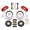 Wilwood 140-18205-R TX6R Big Brake Truck Front Brake Kit Red for Ford F-150-2