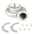 Turbo housing JRspec GT35 / GTX35 Stainless Dual V-band TH A/R  .82 turbo housing-1