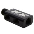 Compact Distribution Block W/Gauge Port Nitrous Express NX-16197S-1