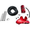 Oil Catch Can Kit Large Red 17 mm RTMG Performance for 1.8 / 2.0 TSI EA888.3 -1