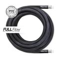 Black Nylon PTFE Stainless Braided Fuel Hose AN6 Nuke Performance 2m (6.5ft)-1