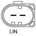 BOSCH Alternator 180A 5 Groove Pulley 1 986 A01 054-2