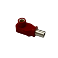 Ecumaster Connector RL00801-35RE; 8.0MM; RADLOK-35MM; Red-1
