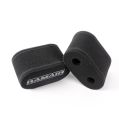 2x Twin Inlet Motorcycle Carb Sock Air Filter Ramair MS-017-3