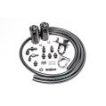 Dual Catch Can Kit for Toyota Tundra 07-21 Fluid Lock Radium Engineering-1