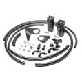 Dual Catch Can Kit for Mitsubishi EVO X Fluid Lock Radium Engineering-1