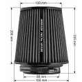 FMIC.Pro cone air filter length 200mm diameter 76mm-7