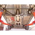Rear Lower Brace Ultra Racing for Volvo S60/S80/V70-1