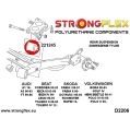 221245B: Tuleja tylnej belki Audi A1-2