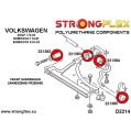 221383B: Tuleja wahacza przedniego tylna Volkswagen VW Golf 1-4