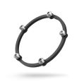 Aluminum nut ring for remote filler cap with M6 bolts Nuke Performance-1
