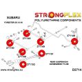 276146B: Zestaw poliuretanowy kompletny Subaru Forester SG-4