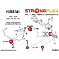 281397A: Tuleja wahacza przedniego dolnego 35mm SPORT Nissan 200SX S13-2