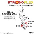 281661A: Tuleja wahacza przedniego przednia SPORT Nissan Almera N16-4