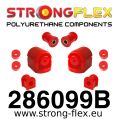 286099B: Zestaw poliuretanowy przedniego zawieszenia Nissan 100NX-1