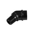 3/8 NPT 45' Nypel adapter żeńsko-męski Czarny-4