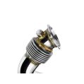 Downpipe FMIC.Pro for BMW F01 F02 F03 F04 750i 750ix N63 2007-2011-3