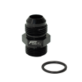 AN10 ORB Male To AN10 Male JIC Hose Fitting Adapter Black-1