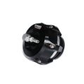 RTMG Performance 50mm Ball Bearing Blow Off Valve Kit with V-Band Aluminum Black-1