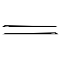Racingline Door Decals Long Black for Audi A4 A5 A6 VW Passat Arteon-1