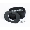 Ramair Carburettor Foam Air Filter with Baseplate for Pierburg 2B2 2B4 2B5 40mm-1