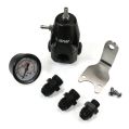 DeatschWerks DWR1000 AFPR Pressure Gauge 8AN Fittings-1