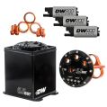 DeatschWerks 5.5L Surge Tank with 3 DW200 Fuel Pumps-1