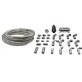 DeatschWerks Return Plumbing Kit PTFE 8AN Feed 6AN Return for Hemi 2006+-1