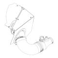 Intake Induction Air Filter Kit Ramair PRK-407-BK for BMW 2 3 4 Series X3 X4 2.0 B48-3