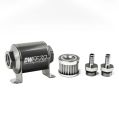 DeatschWerks In-Line Fuel Filter Kit 3/8IN Barb 5 Micron 70mm-1