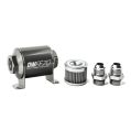 DeatschWerks In-Line Fuel Filter Kit -10AN 40 Micron 70mm-1