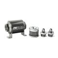 DeatschWerks In-Line Fuel Filter Kit -6AN 40 Micron 70mm-1