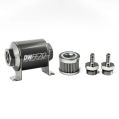 DeatschWerks In-Line Fuel Filter Kit 5/16IN 100 Micron 70mm-1