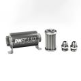 DeatschWerks In-Line Fuel Filter Kit -8AN 5 Micron 110mm-1