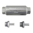 DeatschWerks Compact In-Line Fuel Filter Kit 5/16IN 10 Micron 70mm-1