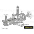 Rear Sway Bar 22mm Non Adjustable Whiteline BMR99 for Mercedes-Benz C-Class 2000-2011-4