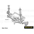 Front Anti Roll Bar 24mm 2 Point Adjustable Whiteline BRF13Z for Renault Megane III X32-5