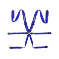 Sparco BRN0054B0.B Competition H-3 6 Point Harness FIA Approved 8853-2016 Blue-1