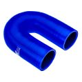 Silicone elbow 180' 35mm Blue-1