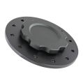 Fuel Cell Cap FMIC.EU 12 Bolt Black-1