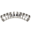 Stainless steel pie cut elbow 11,25' 54mm-3